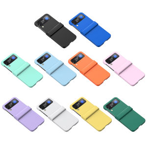 Plastic Phone Case Ultra-thin Mobile Phone Cover Replacement Parts Shockproof Cover Full Inclusive for Galaxy Z Flip4 5G