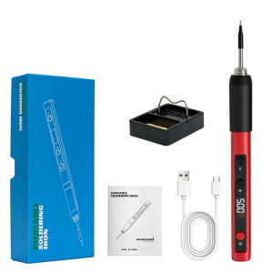 T65/C153 USB Digital Soldering Iron Type-C Digital Electric Soldering Iron Adjustable Temperature DIY Heating Repair Welding Too