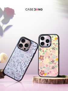 Casebang | Detachable Magnetic Back Cover Floral