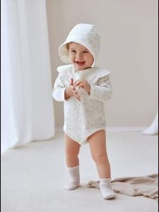 MINI BALA | Cotton Long Sleeve Baby Bodysuit