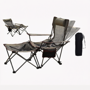 YINGLE | Adjustable Back Rest Recliner Chair for Office Nap Beach Camping