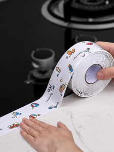 Kitchen Waterproof Mold Proof Sealing Tape Sink Stove Toilet Edge Gap Filler Strip Water Barrier Home Bathroom Tools