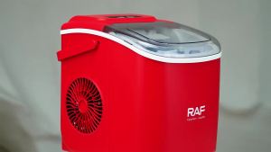 SUPERMAN·RAF Ice Maker Machine Heavy Duty Ice Size Adjustable Ice Maker Energy-efficient Ice Maker Machine 12KG/24H