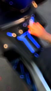 Tangpad Deckpad Aerox Old Bahan Karet Premium Warna Tidak Luntur Anti Slip