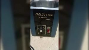 Mesin pembersih ultrasonik Delta D68H mesin getaran perhiasan emas dan perak penghilang lilin mesin pembersih alat emas mesin getaran emas