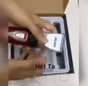 Tông Đơ Cắt Tóc Tại Nhà Không Dây Jichen