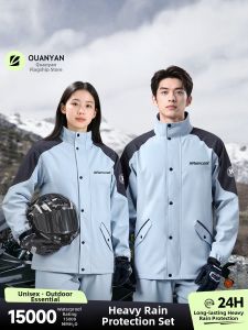 QUANYAN | Rainproof Motorcycle Riding Suit for Delivery Riders