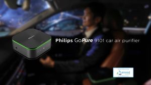 Máy lọc không khí khử mùi trên xe ô tô cao cấp Philips GP9101 - Hàng Nhập Khẩu (Bảo hành 12 tháng)