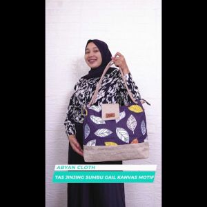 JOGJAKARTA TAS JINJING TALI SUMBU DENGAN MOTIF VIRAL