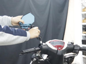 【COD】NEW Motorcycle wide-angle panoramic rearview mirror 180° CNC aluminum alloy universal rearview mirror