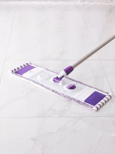 <Malaysia Stock>Premium Quality Extra Large Magic Duster Mop Telescopic Pole Easy Clean Extendable Flat Lazy Mop Lantai Rotating head