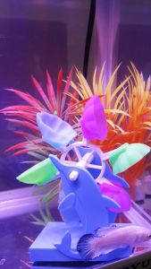 Luckiness Rolling Scoop Clam Dekorasi Kincir Angin Dalam Aquarium Dekorasi Lucu Aksesoris Akuarium