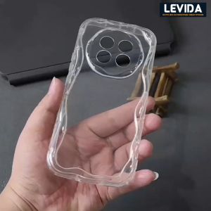 Softcase Silikon Bening Melting Case Gelombang Realme 13 5G Realme 13 Pro