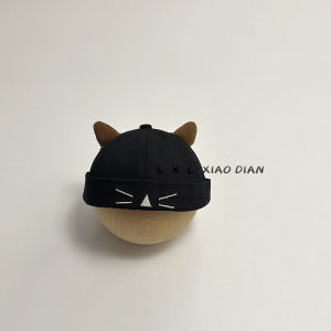 Mũ Chống Nắng Tai Mèo Dễ Thương Dành Cho Trẻ Sơ Sinh Bé Trai Tập Đi Phong Cách Landlord Hoạt Hình Thiết Kế Mũ Ngoài Trời Mùa Hè Không Có Vành Mũ Ấm Áp Dành Cho Mùa Thu