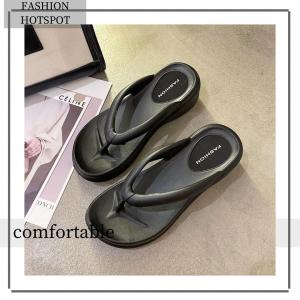 Tsion มาใหม่พร้อมส่ง รองเท้าแตะแบบหนีบเสริมส้นเพิ่มความเก๋ดูดีขึ้นไปอีก รองเท้าแฟชั่นพื้นนุ่มใส่สบายไม่ควรพลาด