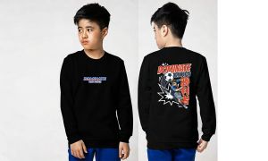 Baju Anak Laki laki Dominate Pitch Umur 4-13 Tahun / Kaos Anak Lengan Panjang / sweater anak bahan babyterry BISA COD