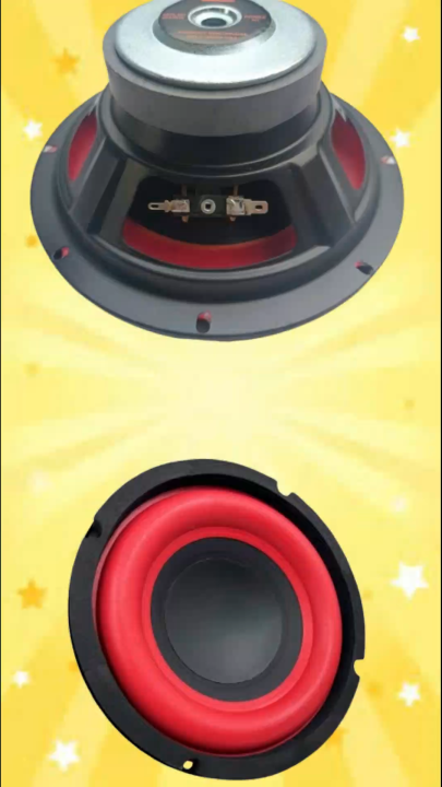 Củ loa sub- siêu trầm bass 20 gân mút béo màu đỏ nhập khẩu cao cấp ...