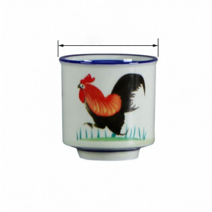 Retro Chow Sing Chi Ceramic Rooster Bowl