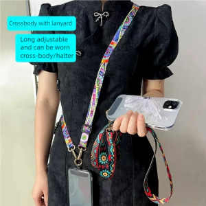 High-End Crossbody Strap For Phone - Lanyard Phone Case String Non-Choking Neck Strap Hanging Chain Neck Lanyard