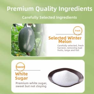 Traditional Retro Winter Melon Slices Snack