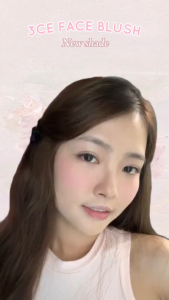 Chính hãng Phấn Má Hồng 3CE Mood Recipe Face Blush Nude Peach- Mono Pink- Rose Beige- Full Off Charm-Kinda Shy 5.5 g