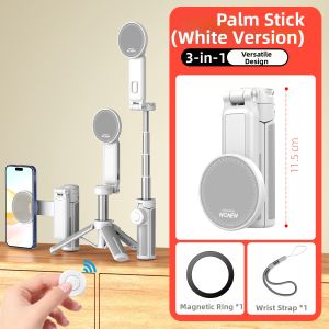 WONEW | Mini Magnetic Travel Selfie Stick Tripod Vlog Lighting
