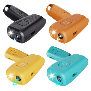 ไฟฉายอัลตร้าซาวด์พร้อมไฟฉาย LED อุปกรณ์อัลตราซาวด์ขับไล่สุนัขแบบชาร์จไฟได้ตัวแทนจำหน่ายสุนัข Type-C เป็นของขวัญสำหรับสัตว์เลี้ยง
