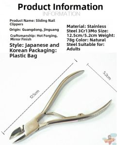 Jiaxun | Hard Nails Toe Nail Clippers For Removing Corns and Calluses