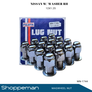 UNIVERSAL NISSAN MAG WHEEL NUT LUG NUT WITH WASHER RH 12x1.25 MN-1744