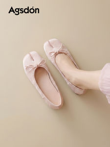 Agsdon | Shallow Summer Slip On Shoes for Women Breathable Lightweight Versatile