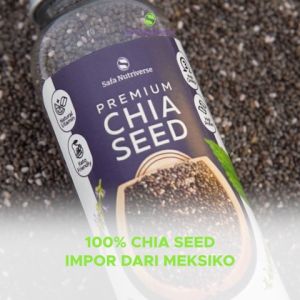 Chia Seed Premium 70gr Black Natural Biji Chia Organik