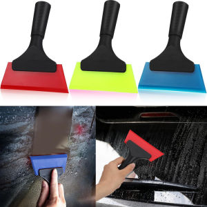 1/3 Pcs Small Squeegee for Car Window Cleaning 5 Inch Window Tint Squeegee with Non Slip Handle Silicone Wiper Tinting Tools