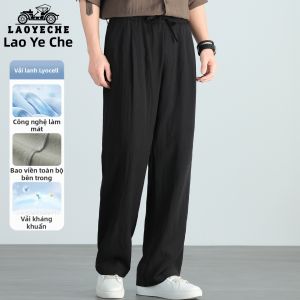 LAOYECHE | Quần Linen Tencel Kháng Khuẩn Mát Mẻ