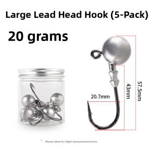 SANZHILUCI | Strengthened Lead Jig 10x Strength Heavy Weight Long Cast