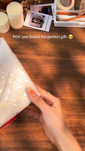 Phomemo P15 Ribbon Label Printer Custom Text/Icon Mini Bluetooth Portable Label Maker Machine with Tape for Gift Christmas Decorations Cloth Tags DIY Crafts Wedding Bouquets Party FavorsTapes for A30/P15 Printer