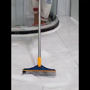 แปรงขัดพื้น 2in1 แปรงทำความสะอาด พร้อมที่รีดน้ำในตัว 112 ซม ทำความสะอาดร่องยาแนวและมุมได้ง่าย ทุกมุม มีให้เลือก 3 สี แปรงถูพื้น
