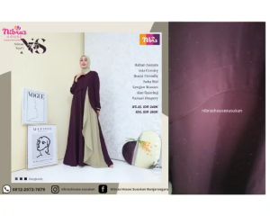 GAMIS NIBRAS NS 75 DRESS MUSLIM WANITA TERBARU