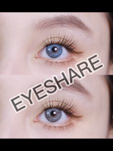 **【COD】Turin Seri Green soflens soflen mata 1 Sepasang Lensa kontak Warna Brown/gray Lensa warna Diameter 14.2mm Normal Minus (0.00)**