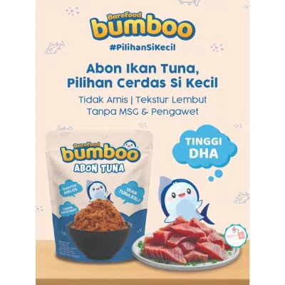 BAREFOOD BUMBOO Abon Sapi & Ayam 100gr | MPASI Non MSG | Beef Chicken Floss