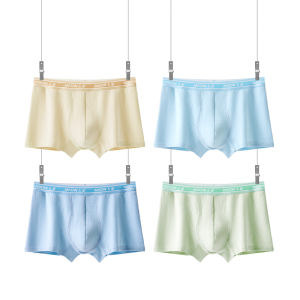 Pure Cotton Teenage Underwear Boys Briefs Middle And High School Students Large Size Boxer Shorts Catman Youth Apparel