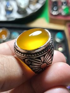 Batu cincin akik natural Sulaiman Edongsankis badar besi green topaz Tiger eyeharga termurah