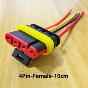 1/2PCS HID Waterproof Connectors 1/2/3/4/5/6 Pin Car Electrical Wire Connector Plug Truck Harness with 10CM Wire Cable