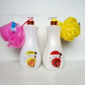 [HCM]Sữa tắm trắng da cao cấp combo 2 chai  Salome Vitamin E xuất Pháp chai khổng lồ 1000ml