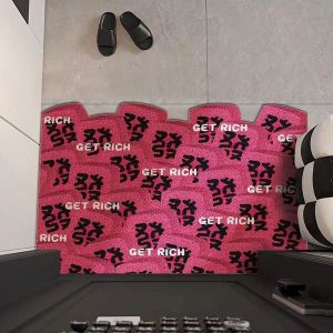 MAIYUQI | Creative Wealth Mahjong Style Doormat Customizable Cutting Dirt Removal Entrance Mat
