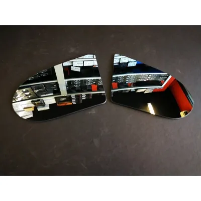Ganador Spoon Side Mirror Lens Cermin Kaca Glass Only for Honda Civic EK EG Wira Satria Putra