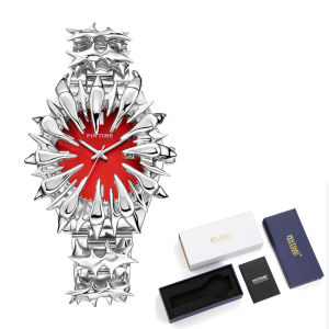 Original Y2K Watches Handmade European and American Irregular Dragon Scale Pointed Tin Solder Light Luxury Mens Wristwatch