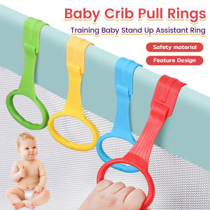 Nurm Baby Crib Pull Rings Training Ring for Walking Training Baby Stand Up Walker