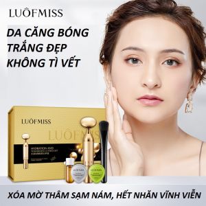 LUOFMISS mặt nạ trứng gà giúp da căng trắng đẹp NGỪA LÃO HÓA xóa mờ da đen chỉ sau lần đầu đắp ( hộp 8 quả)