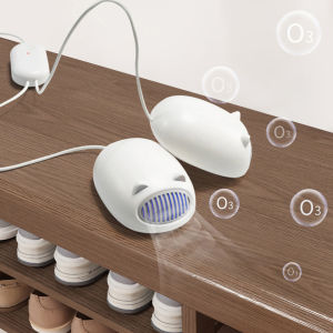 Ozone Shoe Deodorizer Small Portable Foot Odor Preventer Shoe Sanitizer Dryer Home Use Device for Dormitory Footwear Care
