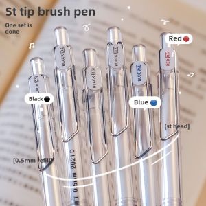 SANNIANERBAN | Smooth Fast-Drying Click Ballpoint Pen Black